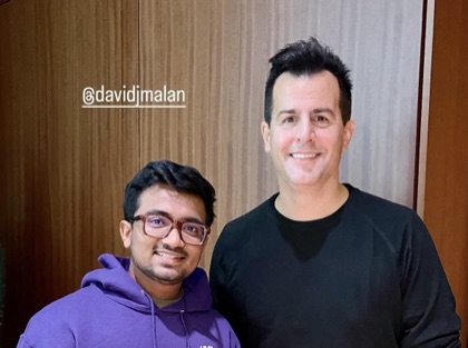 With David Malan at CS50